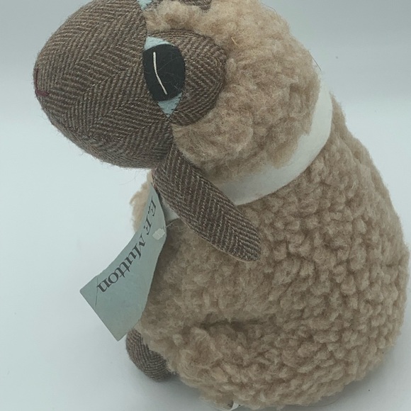 Lamb International E.F. Mutton stuffed Lamb 8” tall Vintage 1985 good cond - Picture 3 of 8